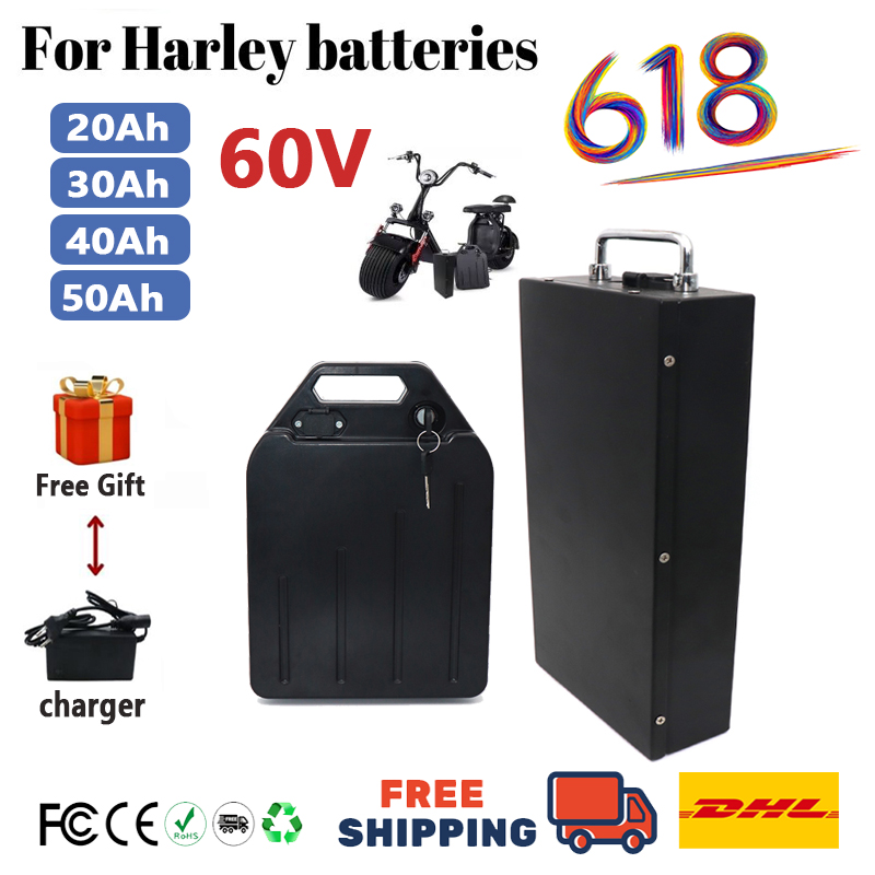 60V 50Ah Electric Scooter Battery - Batteria al Litio 18650 da 60V