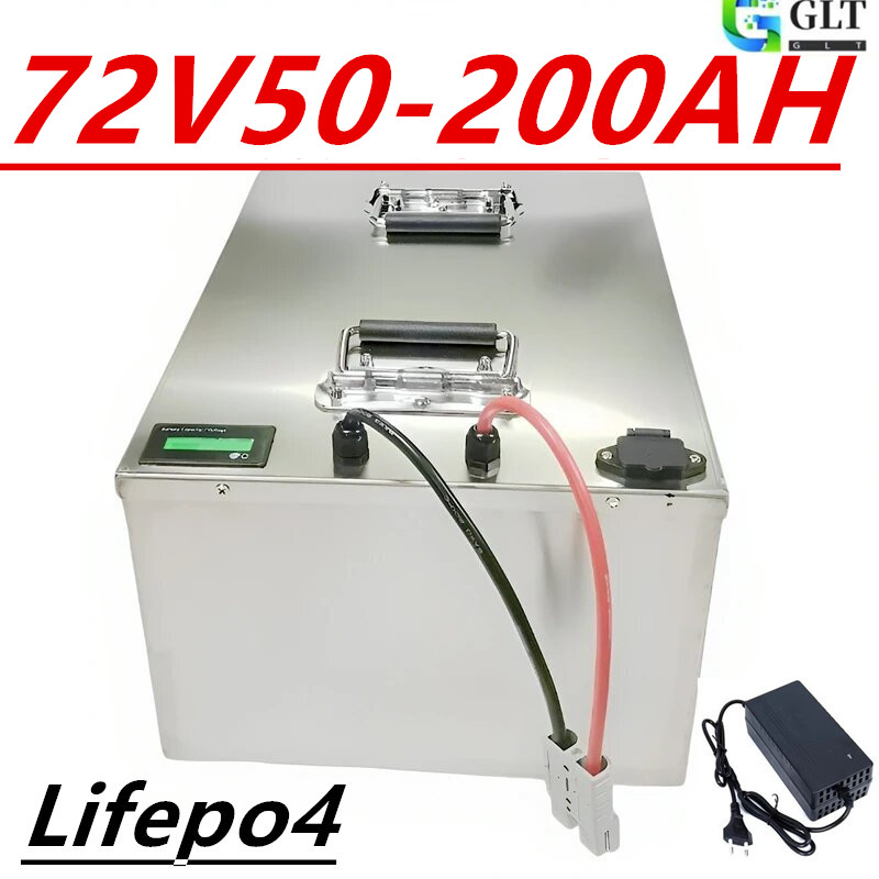 72V 40Ah Lifepo4 Battery Pack - Pacco Batteria Lifepo4 72V 50Ah/100Ah/120Ah/150Ah/200Ah con