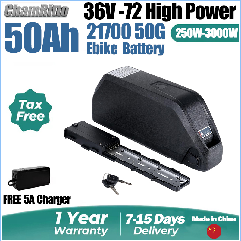 60V 50Ah Electric Scooter Battery - Batteria per Bici Elettrica 48V 30AH