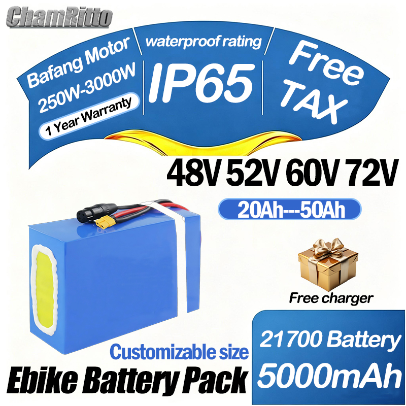 Batteria per Bici Elettrica 60 - 60V 50Ah Electric Scooter Battery recensione e prezzo