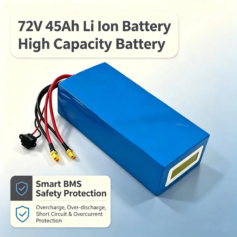 Batteria al Litio a Forma di T - 72V 40Ah Lifepo4 Battery Pack recensione e prezzo