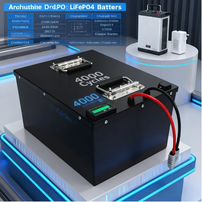 Batteria LIFEPO4 con BMS 72V 8 - 72V 40Ah Lifepo4 Battery Pack recensione e prezzo